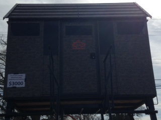 Where to rent 5x8 Antler shed Gun Bow Deer Blind in Henderson TX